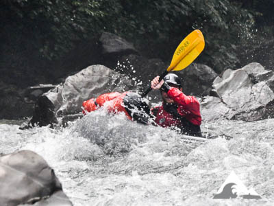 Profis im Packraft